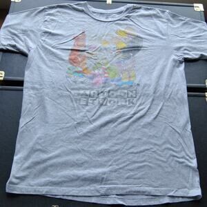 Cartoon Network X-Large Gray Short Sleeve Shirt